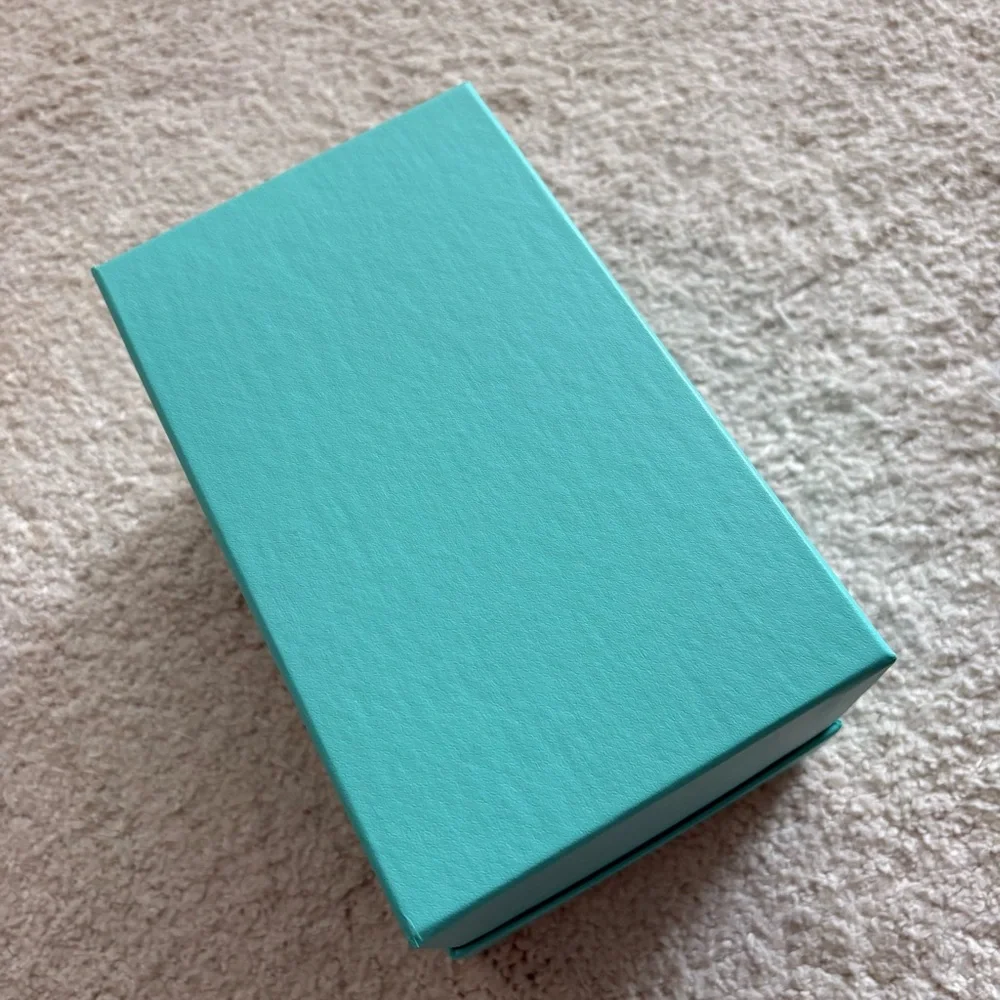 Tiffany & Co. Robin’s Egg Blue Gift Box with White Ribbon
